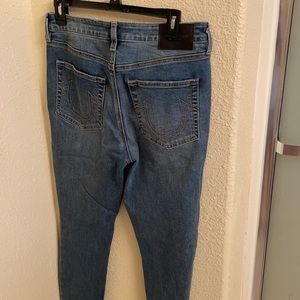 True Religion Halle high rise skinny size 30 EUC